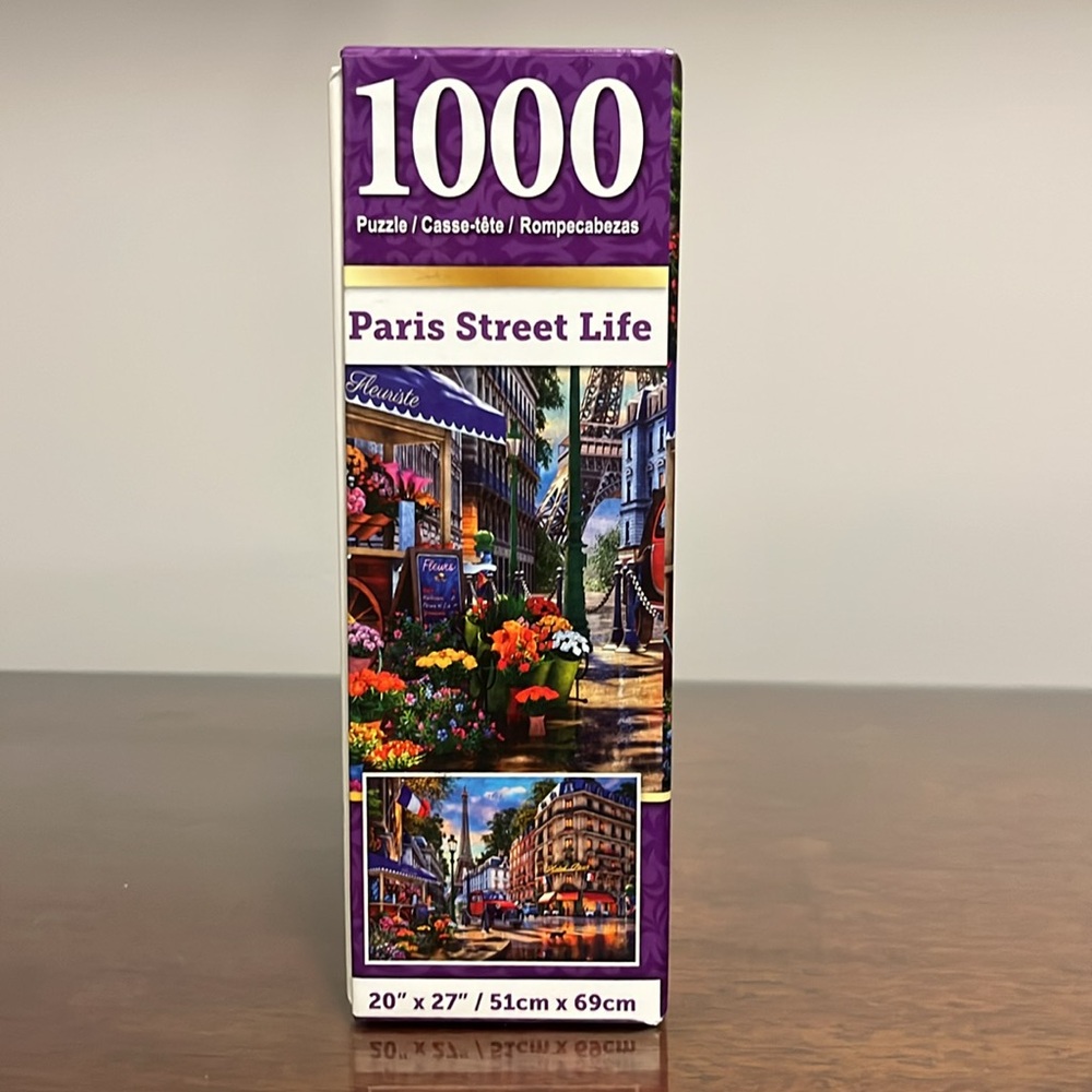 EUC Paris Street Life 1000 Piece Puzzle - Picture 16 of 16